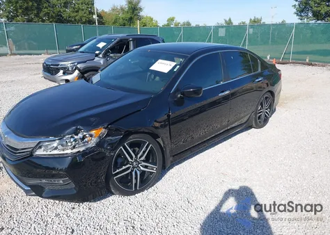 2017 Honda Accord Sport Se from USA, damaged, VIN 1HGCR2F11HA221757